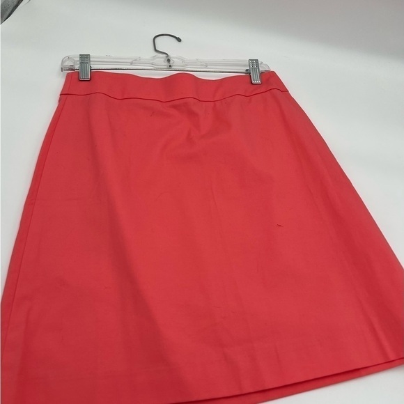 Ann & Taylor coral a line skirt. Size 2. - Picture 8 of 17
